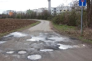 Weg in der Nähe der Bauernbrücke