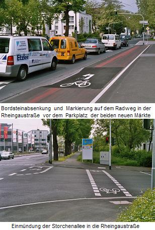 Fahrradmarkierungen